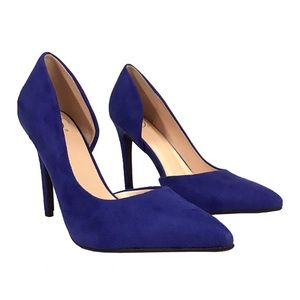 🔵 Electric Blue D’Orsay Heels 🔵